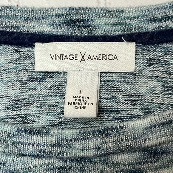 Vintage America Spacedye Ruffle Top - Picture 5 of 12